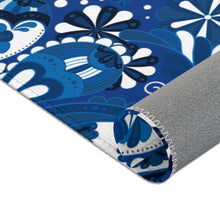 Load image into Gallery viewer, Blue Paisley Area Rug