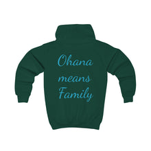 Load image into Gallery viewer, Ohana means Family Kids Hoodie