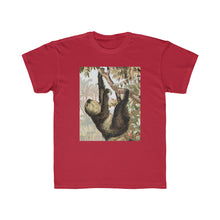Load image into Gallery viewer, A Sloth Kind Of Day Kids Regular Fit Tee
