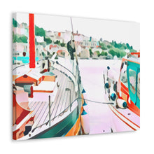 Load image into Gallery viewer, Boats With A View Canvas Gallery Wraps