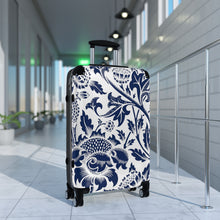 Load image into Gallery viewer, Blue Thistle Suitcase