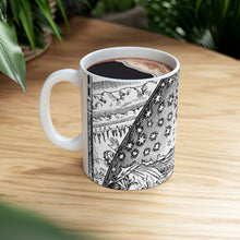 Load image into Gallery viewer, 18th Century Astrological Sketch Ceramic Mug 11oz