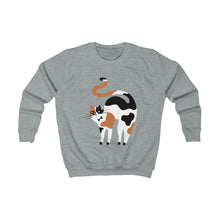 Load image into Gallery viewer, Calico Cat Kids Sweatshirt