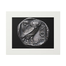 Load image into Gallery viewer, Athena Owl Coin Fine Art Prints