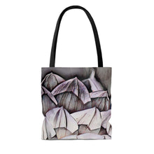Load image into Gallery viewer, White Dahlia Tote Bag