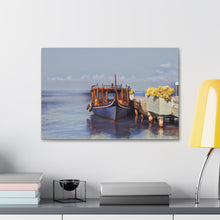 Load image into Gallery viewer, Fishing Boat Original Digital Canvas Print By Irene Kipreos Brooks