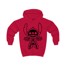 Load image into Gallery viewer, Skeleton Stitch Kids Hoodie