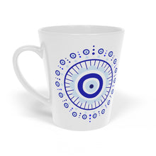 Load image into Gallery viewer, Evil Eye Latte Mug, 12oz
