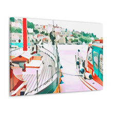 Load image into Gallery viewer, Boats With A View Canvas Gallery Wraps