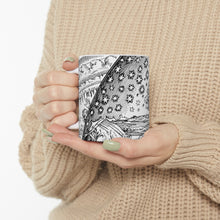 Load image into Gallery viewer, 18th Century Astrological Sketch Ceramic Mug 11oz