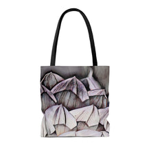 Load image into Gallery viewer, White Dahlia Tote Bag