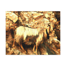 Load image into Gallery viewer, A Goat welcoming the Dawn