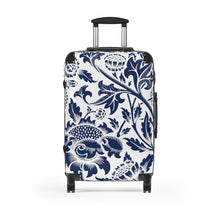 Load image into Gallery viewer, Blue Thistle Suitcase
