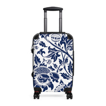 Load image into Gallery viewer, Blue Thistle Suitcase
