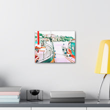 Load image into Gallery viewer, Boats With A View Canvas Gallery Wraps