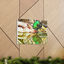 Load image into Gallery viewer, Mirrored Mallard Canvas Gallery Wraps