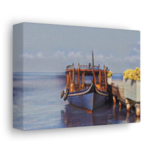 Load image into Gallery viewer, Fishing Boat Original Digital Canvas Print By Irene Kipreos Brooks