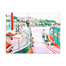 Load image into Gallery viewer, Boats With A View Canvas Gallery Wraps