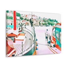 Load image into Gallery viewer, Boats With A View Canvas Gallery Wraps