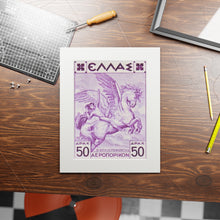 Load image into Gallery viewer, Bellerophontes (Βελλεροφόντης) Stamp Fine Art Print