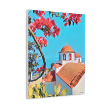 Load image into Gallery viewer, Agios Savvas, Kalymnos with Bougainvilleas