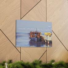 Load image into Gallery viewer, Fishing Boat Original Digital Canvas Print By Irene Kipreos Brooks