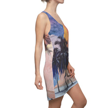 Load image into Gallery viewer, Sunset Beach Women's Cut & Sew Racerback Dress