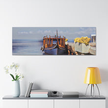 Load image into Gallery viewer, Fishing Boat Original Digital Canvas Print By Irene Kipreos Brooks