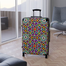 Load image into Gallery viewer, Bright Color Mosaic Suitcase
