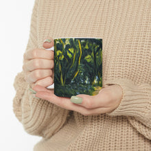 Load image into Gallery viewer, Among the Ferns and Moss Ceramic Mug 11oz
