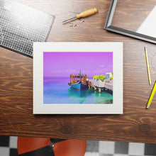 Load image into Gallery viewer, Fishing Boat Digital Print Remastered with Warm Tones By Irene Kipreos Brooks