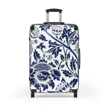 Load image into Gallery viewer, Blue Thistle Suitcase