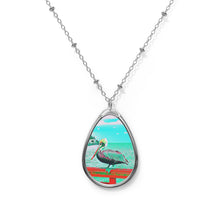 Load image into Gallery viewer, St. Simons Pelican Oval Necklace