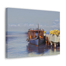 Load image into Gallery viewer, Fishing Boat Original Digital Canvas Print By Irene Kipreos Brooks