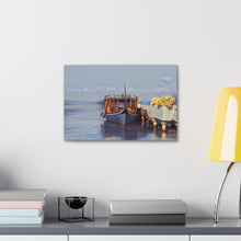 Load image into Gallery viewer, Fishing Boat Original Digital Canvas Print By Irene Kipreos Brooks