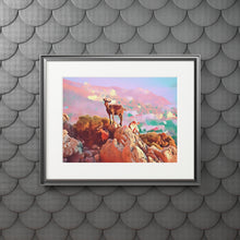 Load image into Gallery viewer, Rocky Mountain (Kalymnian) Goats Fine Art Prints