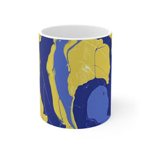 Load image into Gallery viewer, Cosmic Swirl Ceramic Mug 11oz