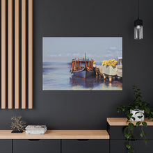 Load image into Gallery viewer, Fishing Boat Original Digital Canvas Print By Irene Kipreos Brooks