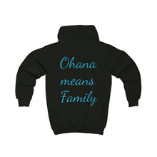 Load image into Gallery viewer, Ohana means Family Kids Hoodie