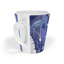 Load image into Gallery viewer, Blue Galaxy Latte Mug, 12oz
