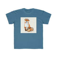 Load image into Gallery viewer, Peaceful Fox Kids Regular Fit Tee