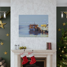 Load image into Gallery viewer, Fishing Boat Original Digital Canvas Print By Irene Kipreos Brooks