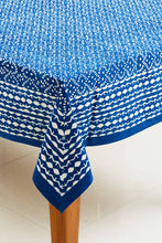 Load image into Gallery viewer, Indigo Tablecloth
