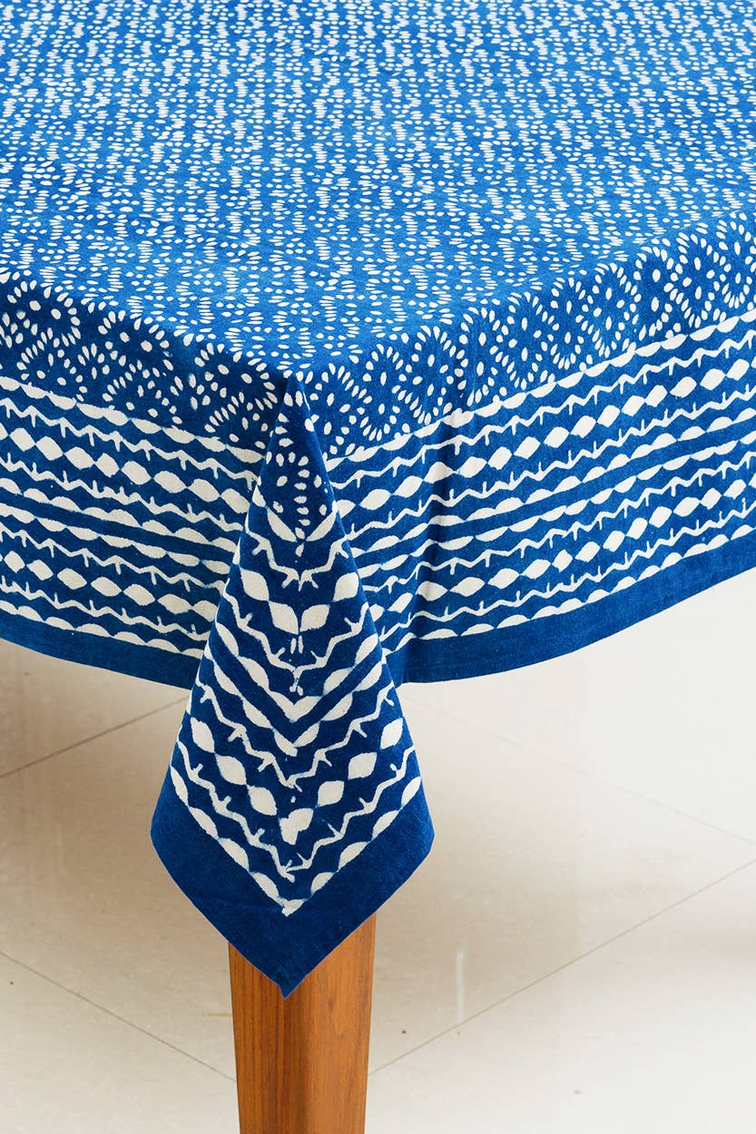 Indigo Tablecloth