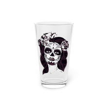 Load image into Gallery viewer, Day of the Dead Pint Glass, 16oz
