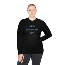 Load image into Gallery viewer, Artemis and Stella Logo - Unisex Lightweight Long Sleeve Tee
