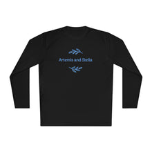 Load image into Gallery viewer, Artemis and Stella Logo - Unisex Lightweight Long Sleeve Tee
