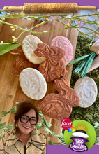 Load image into Gallery viewer, Tooled Leather Embossed Rolling Pin
