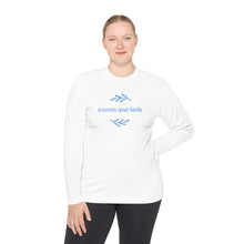 Load image into Gallery viewer, Artemis and Stella Logo - Unisex Lightweight Long Sleeve Tee
