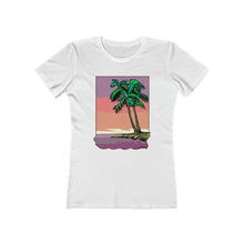 Load image into Gallery viewer, Sunset Palm Women&#39;s The Boyfriend Tee
